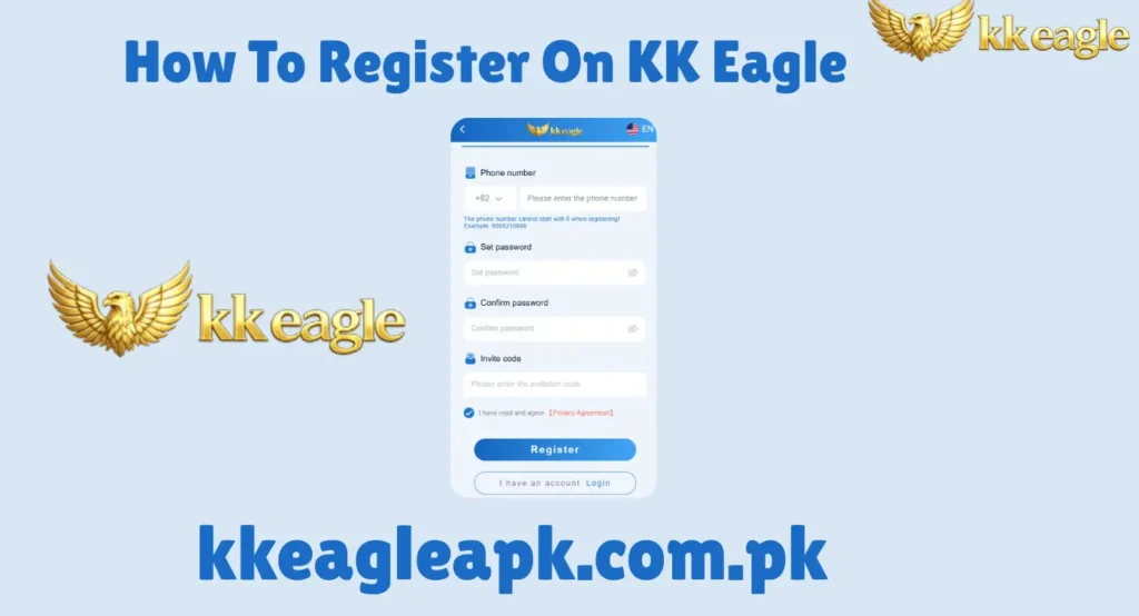 How To Register On KK Eagle